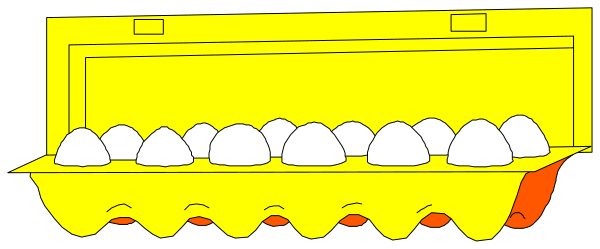 The image shows a yellow school bus with cartoonish eyes on it driving down an empty street at nighttime.