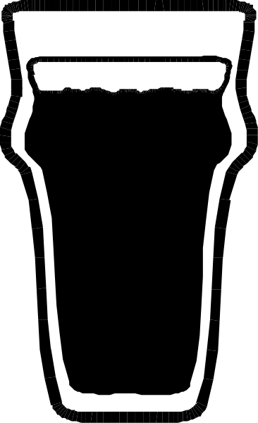 The image shows a black and white photo of an object with multiple sections that appear to be part of some sort of machine or equipment due to their geometric shapes and alignment; it's difficult to determine what exactly is shown without more context, but there seems to be no text present in the clip-art.