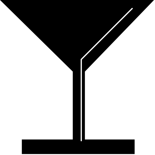 The image shows a simple black line drawing of two intersecting lines forming an 'X' shape against a dark background.