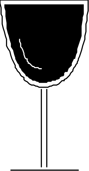 The image shows a black silhouette of an object against various shades of gray backgrounds with different patterns like stripes and dots.