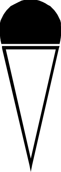 The image shows a black and white photo of an abstract design with geometric shapes resembling letters "V" and "E".