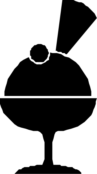 The image shows a black and white photo of an object with two distinct halves separated by what appears to be a seam in between them.