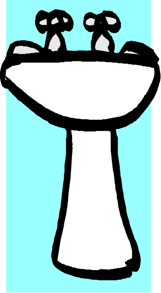 The image shows a cartoon of an ice cream cone with two scoops on top against a blue background.
