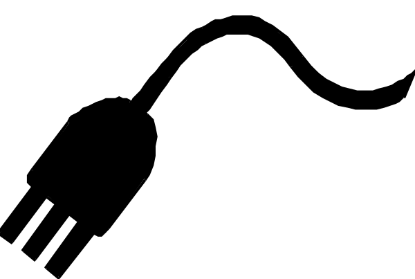 The image shows a black line with two rectangles on either side of it against a gray background.