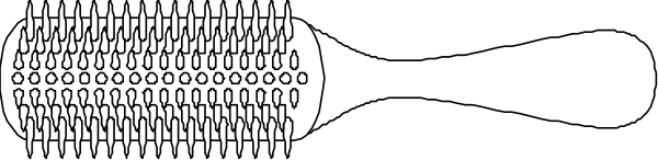 The image shows a toothbrush with bristles on it against an abstract background that appears to be black and white in color scheme.