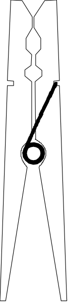 The image shows a black and white photo of two hands holding up signs with text on them; however, due to its small size in this clip-art format, it's difficult to read any specific details about what is written on those signs.