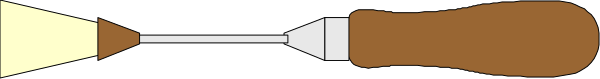The image shows a hot dog with mustard on it placed next to an oar inside what appears to be a boat-shaped container.
