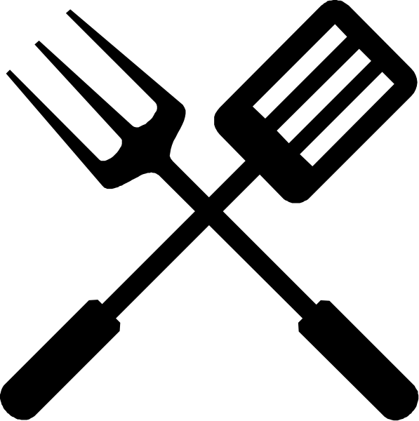 The image shows a black background with white lines forming an abstract pattern that could be interpreted as geometric shapes resembling stylized trees against a dark sky backdrop.