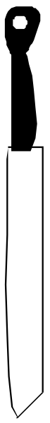 The image shows a gray background with two black lines that appear to be parallel but have different lengths on each end of their intersection point.
