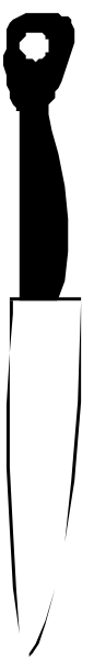 The image shows a close up of an object with textured surfaces that resembles fabric or paper texture on it; there is no clear indication of any specific items in this small clip-art image due to its low resolution and lack of detail, making identification difficult if not impossible without additional context.