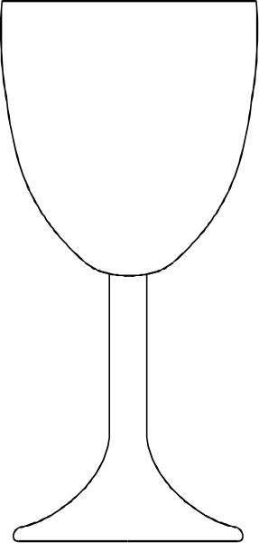 The image shows a white wine glass with long stem on left side of frame against dark background.