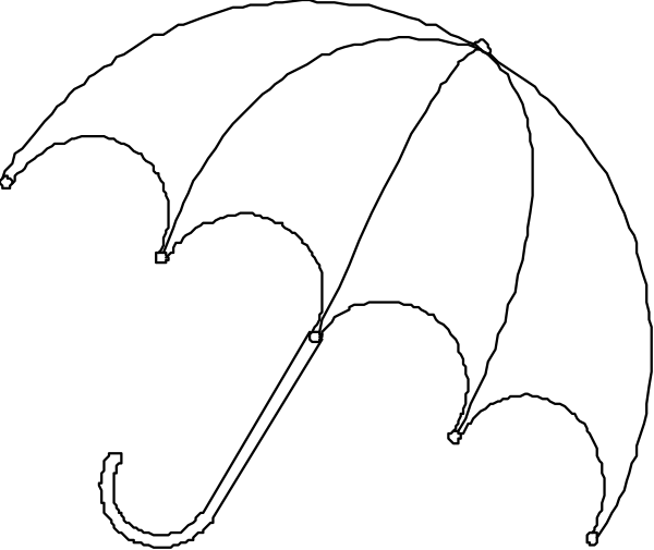 The image shows a black square with white text inside it that reads "1024".