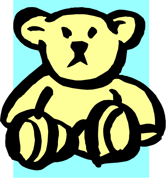 The image features a cartoon of an animated teddy bear sitting on top of two bananas with its arms outstretched as if it's holding them up to someone else.