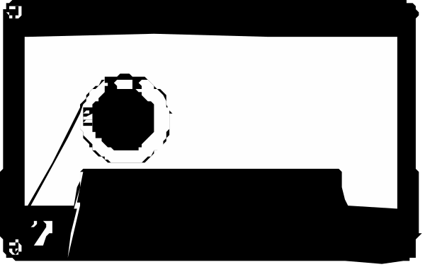 The black and white cartoon shows a person sitting at an office desk with their back to us looking out of a window onto what appears to be another building across the street.