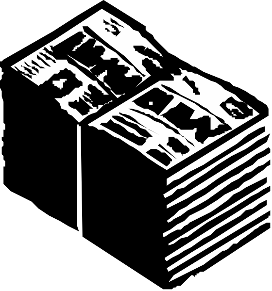 The black and white logo of a newspaper with text that reads "WASHINGTON POST" on it is shown in this small clip-art image.