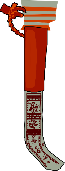 The image shows a pair of red boots with white snowflakes on them against a black background.