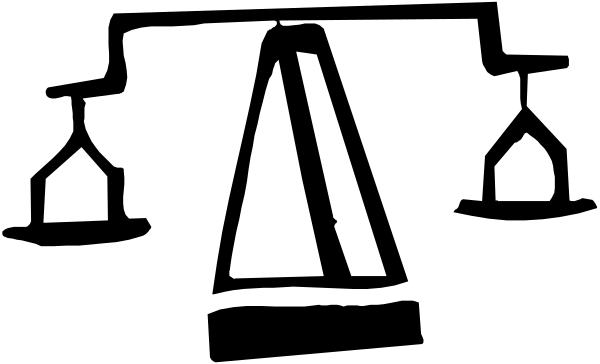 The image shows a black and white pixelated representation of two houses with triangular roofs on either side connected by what appears to be an arrow-like shape in between them.