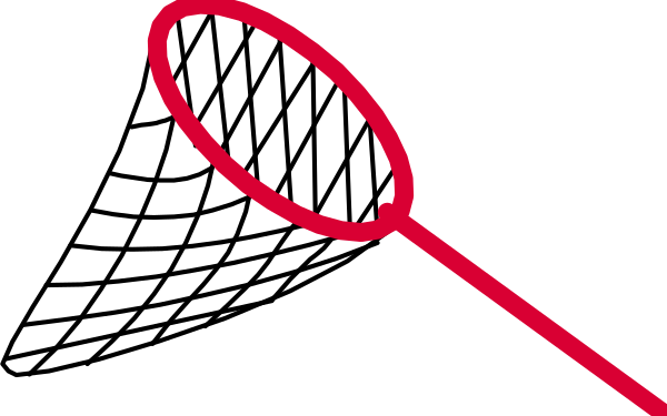 The red line represents a spoon on top of an ice cream cone with two scoops.