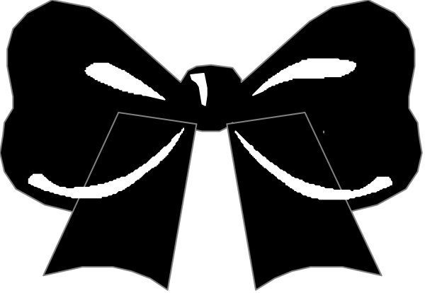 The black and white logo features a bow with two tails tied together at an angle over what appears to be gift boxes below them.