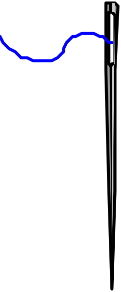 The image shows a close up of an object with blue light emanating from it against a dark background.