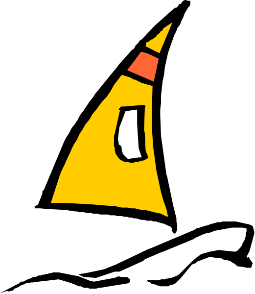 The image shows a black background with an illustration of a yellow cone on it.
