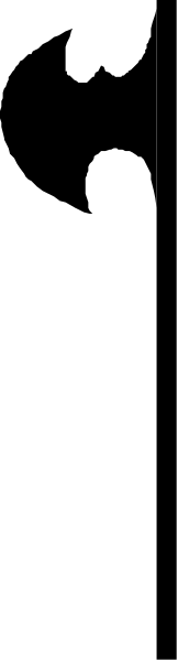 The image shows a black and white striped pattern with no discernible content within it.