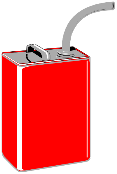 The image shows a red plastic container with an attached straw lid placed on top of it.