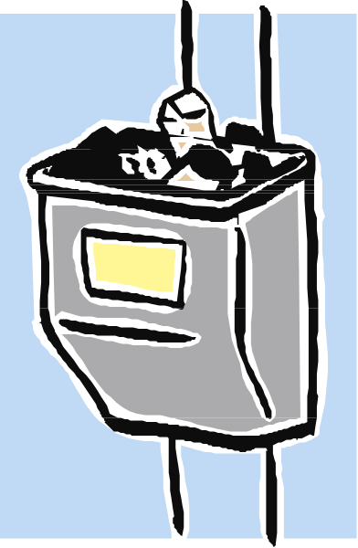 The image shows a cartoon of an ice cream truck with its door open on what appears to be a sunny day outside during summertime.