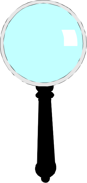 The image shows a blue circle with white lines on it against a gray background.