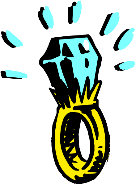 The image shows a ring with an eye on it set against a black background.