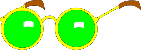The image shows a sequence of three green circles with black lines representing eyes on them against an indistinct background that appears to be grayish-brown in color.