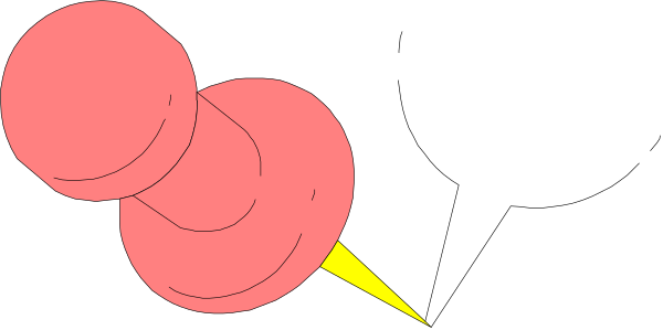 The image shows a black background with three pink circles that appear to be floating upwards towards an unseen point of interest above them.