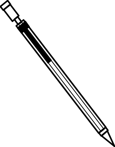 The black and white photo shows a single object that appears to be an arrow pointing upwards with two lines extending from it at right angles on either side of its base.