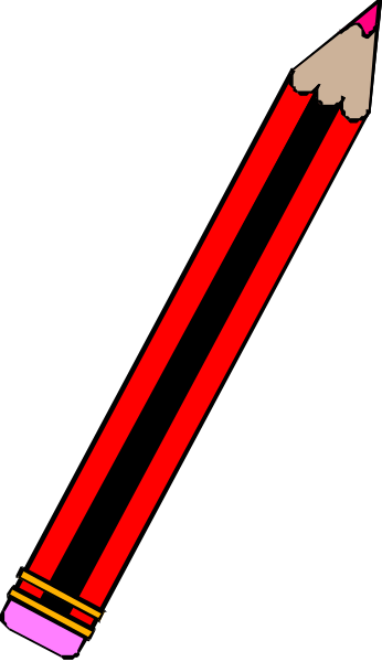 The image shows a red stick with two black ends on it against a gray background.