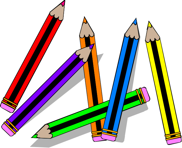 The image shows a collection of colorful pencils with different colored leads arranged neatly on top of each other against a black background.