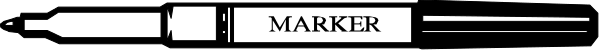 The image shows a black and white illustration of an arrow pointing to the right with text that reads "MARKETS" on it.