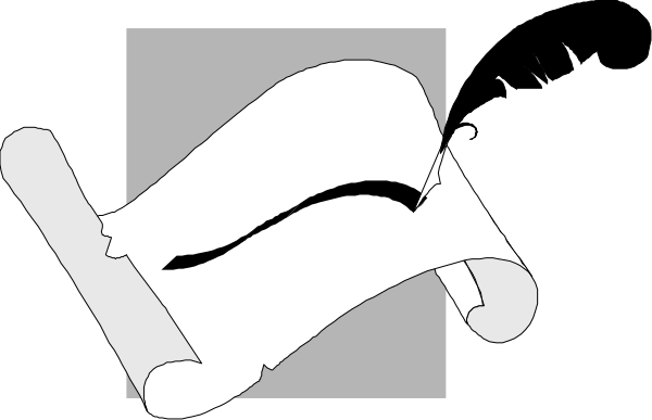 The black and white photo shows a chair with an open book on it placed against a dark background.
