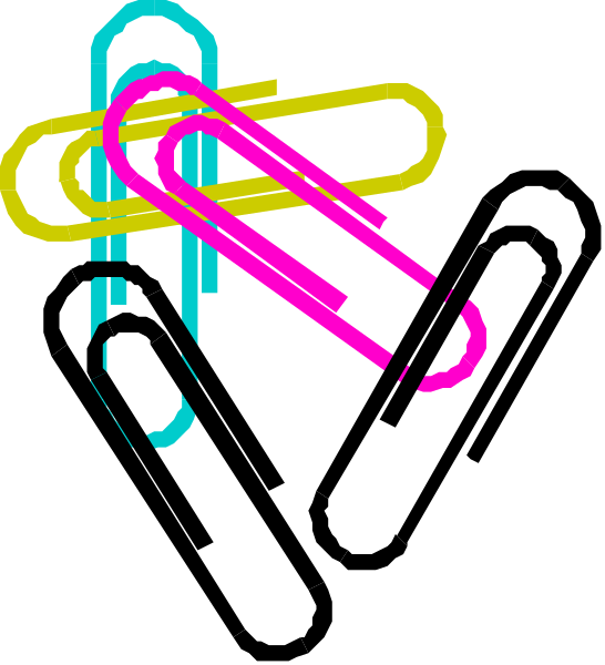 The image shows a colorful abstract design with two distinct shapes: on top is an elongated oval shape resembling a tube of toothpaste in pink hues; below it appears to be another, smaller object that could represent either a roll or cylinder-like item due to its rectangular form. The background is black and provides contrast for the vibrant colors used on these objects.