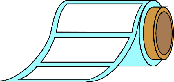 The image shows a roll of paper with text on it inside an envelope that is placed within another larger envelope.