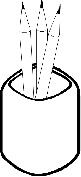 The black and white logo features a vase with three candles inside it on top of what appears to be an ashtray-like object in front of two pencils crossed behind each other.