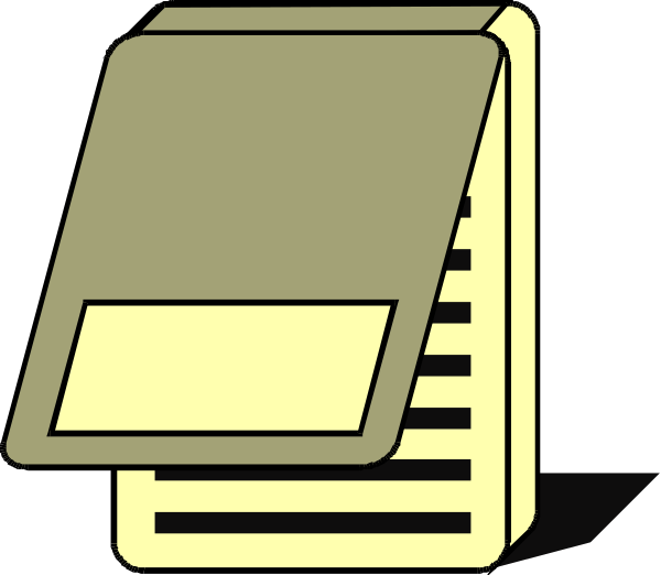 The image shows a computer icon of an open folder with papers inside it on top of what appears to be another document or file labeled "PDF" in yellow text next to two icons: one resembling a printer and the other representing paper, suggesting that these items can create PDF files from documents. There is also a small image within this clip-art depicting an open book with pages visible inside it on top of what seems like another document or file labeled "PDF" in yellow text next to two icons: one resembling a printer and the other representing paper, suggesting that