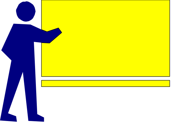 The image shows a black silhouette of two figures standing next to each other with their backs turned towards us; there is no text present in this clip-art illustration.