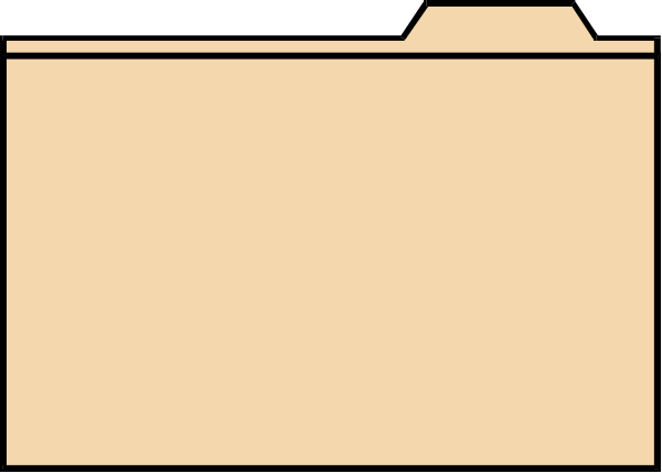 The image shows a simple line drawing of an open book with blank pages on what appears to be a light-colored background.