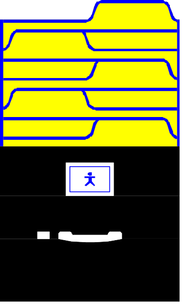 The image shows a credit card with various lines indicating its features such as expiration date, security code, magnetic stripe for transactions, holograms on front to prevent counterfeiting, etc., set against a gray background that resembles an ATM or payment terminal interface.