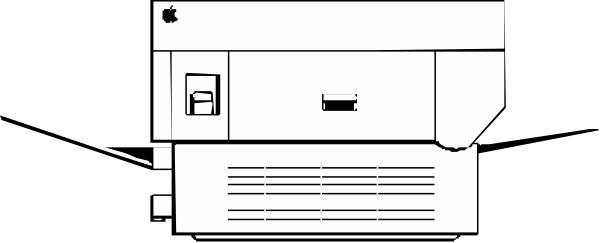 The black and white photo shows a person standing next to an oven with their back turned towards it.