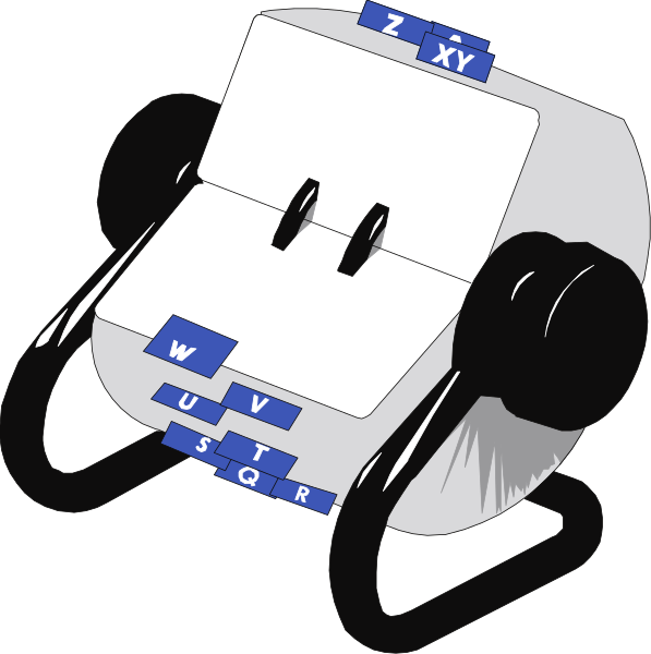 The image shows a cartoon of an electronic device with various buttons labeled A to Z on it against a black background.