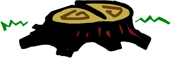 The image shows a cartoon of an eclipse with two suns being eaten by each other against a dark background.