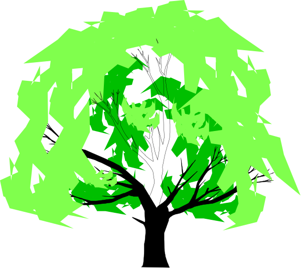 The image shows a black silhouette of an animal with green spots on its body against a dark background.