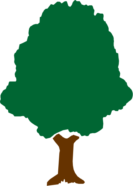 The image shows a stylized tree with roots on either side of it against an abstract background that resembles stripes in shades of brown and gray.