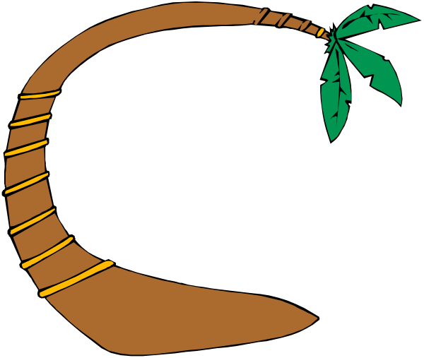 The image shows a cartoon of an apple with leaves on top being eaten by two snakes that appear to be made out of rope-like material; there is no background detail provided in this clip-art representation, and it does not depict any actions or settings beyond what has been described above.
